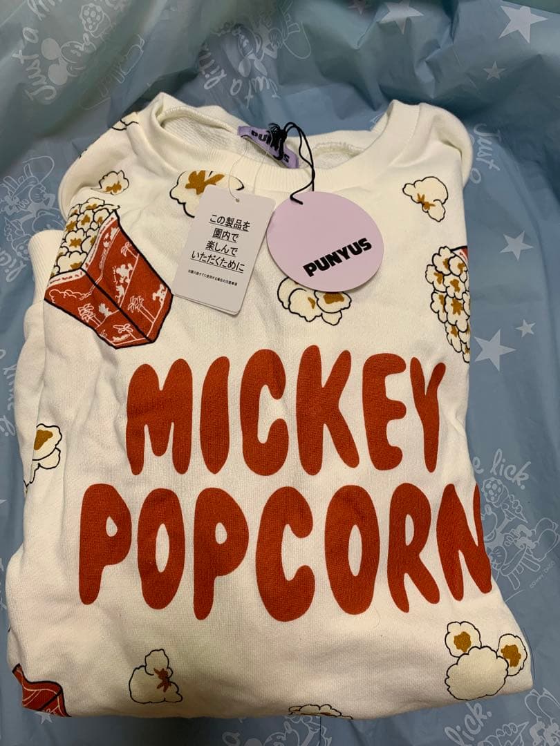 2（3L）新品ディズニー プニュズ ポップコーン トレーナー PUNYUS