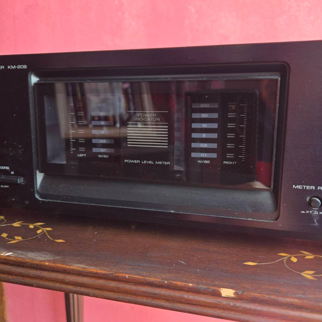 KENWOOD KM-209 ステレオ パワーアンプ ケンウッド KENWOOD KM-209