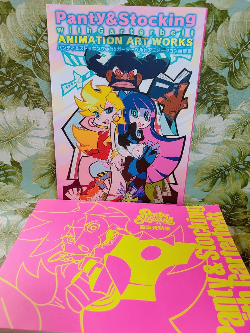パンスト パンティ＆ストッキングwithガーターベルト 設定資料 原画集