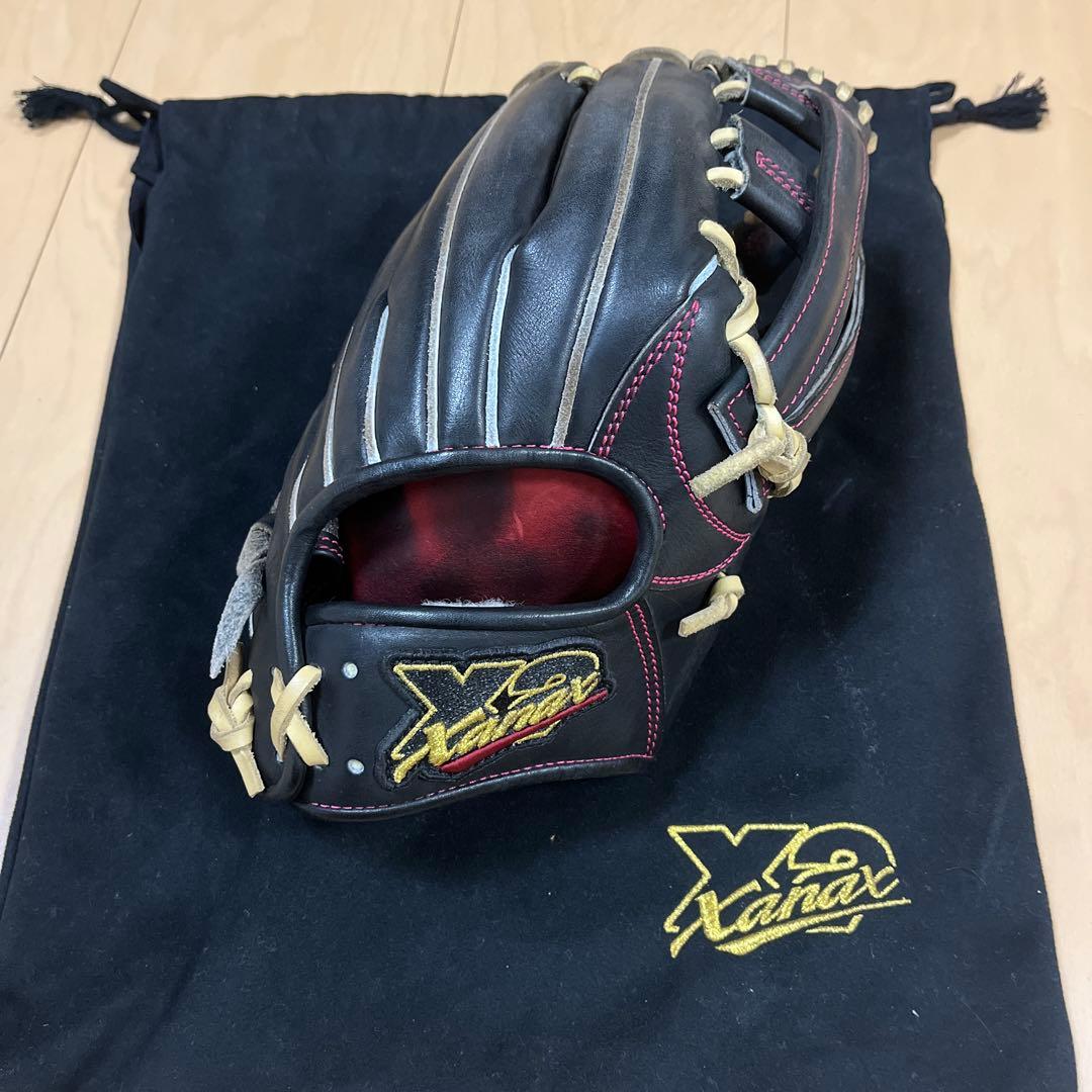 Xanax 硬式野球グローブ （袋付き）　最終値下げ✨ 野球 ザナックス 硬式グラブ グローブ 硬式グローブ オールラウンド小