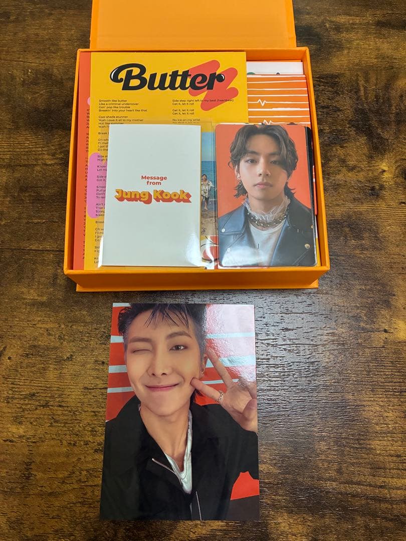 BTS Butter CDセット ランダムトレカ ユニバ購入特典 ランダムフォト