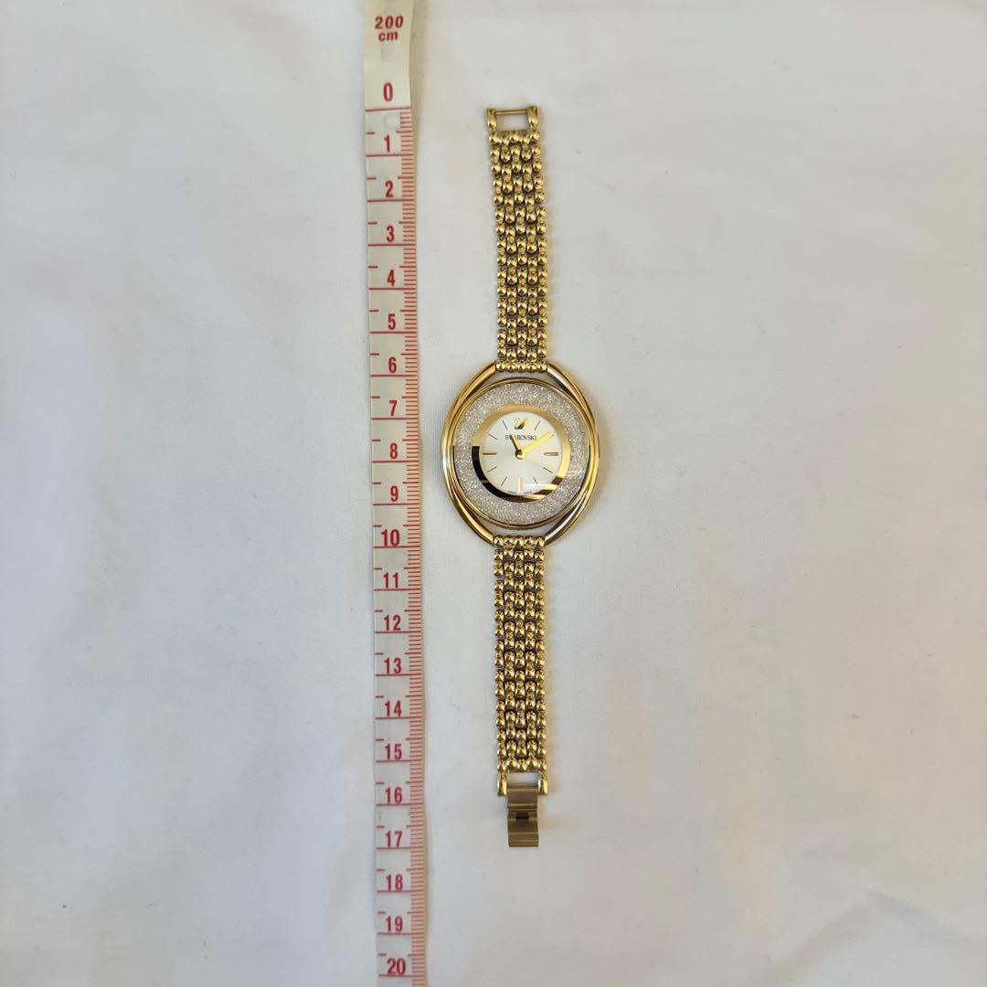美里様専用 Swarovski ゴールド 腕時計 箱付き