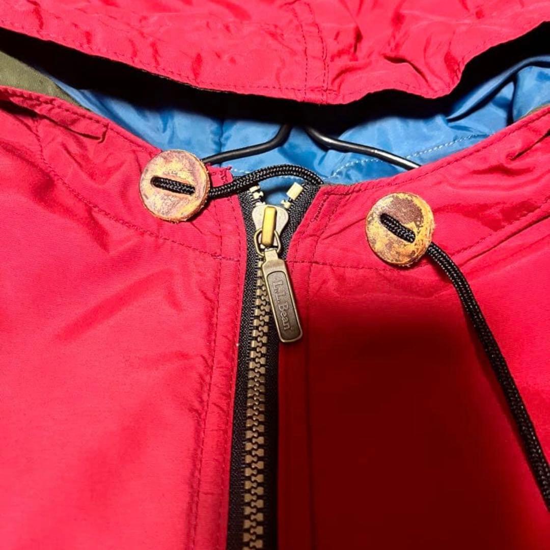 良品】セール L.L.Bean USA製 アノラック パーカ シンサレート L