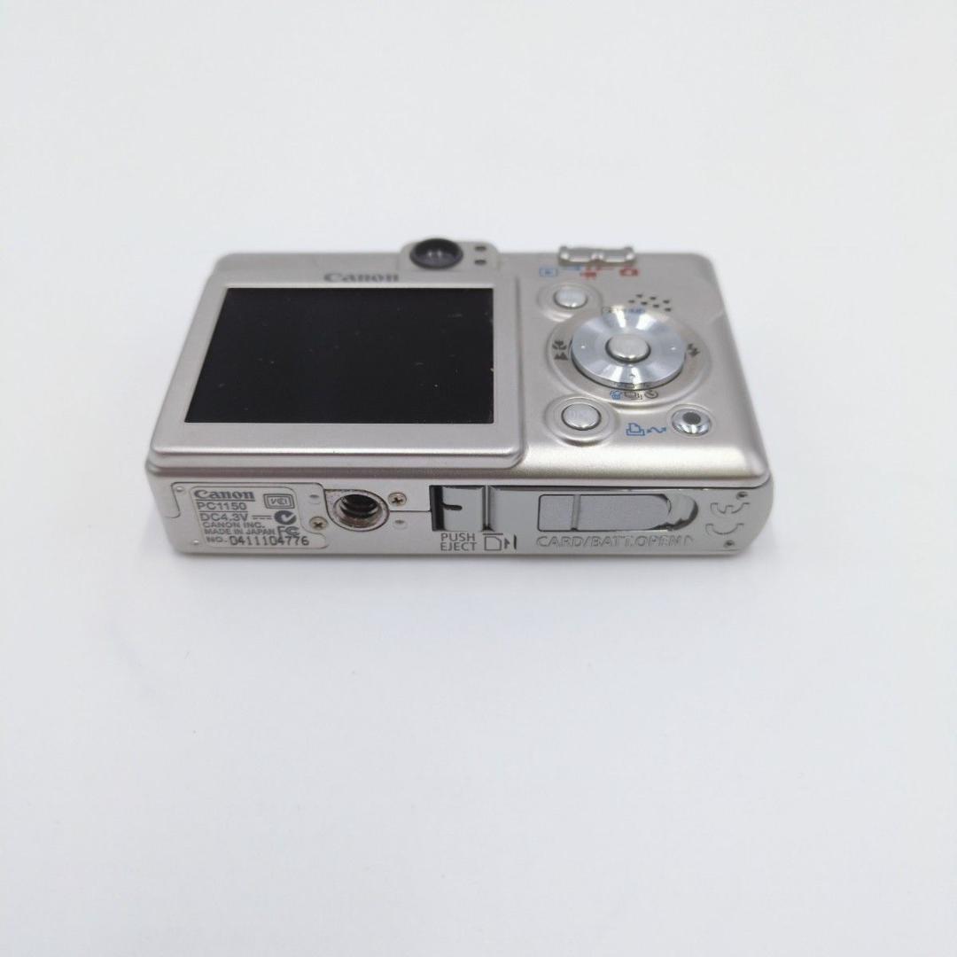 美品 Canon IXY 55 シルバー イクシー エモい コンデジ カメ女