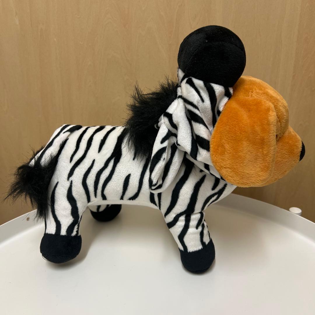 ポップサーカス ゼブラ犬 ぬいぐるみ しまうま シマウマ 着ぐるみ