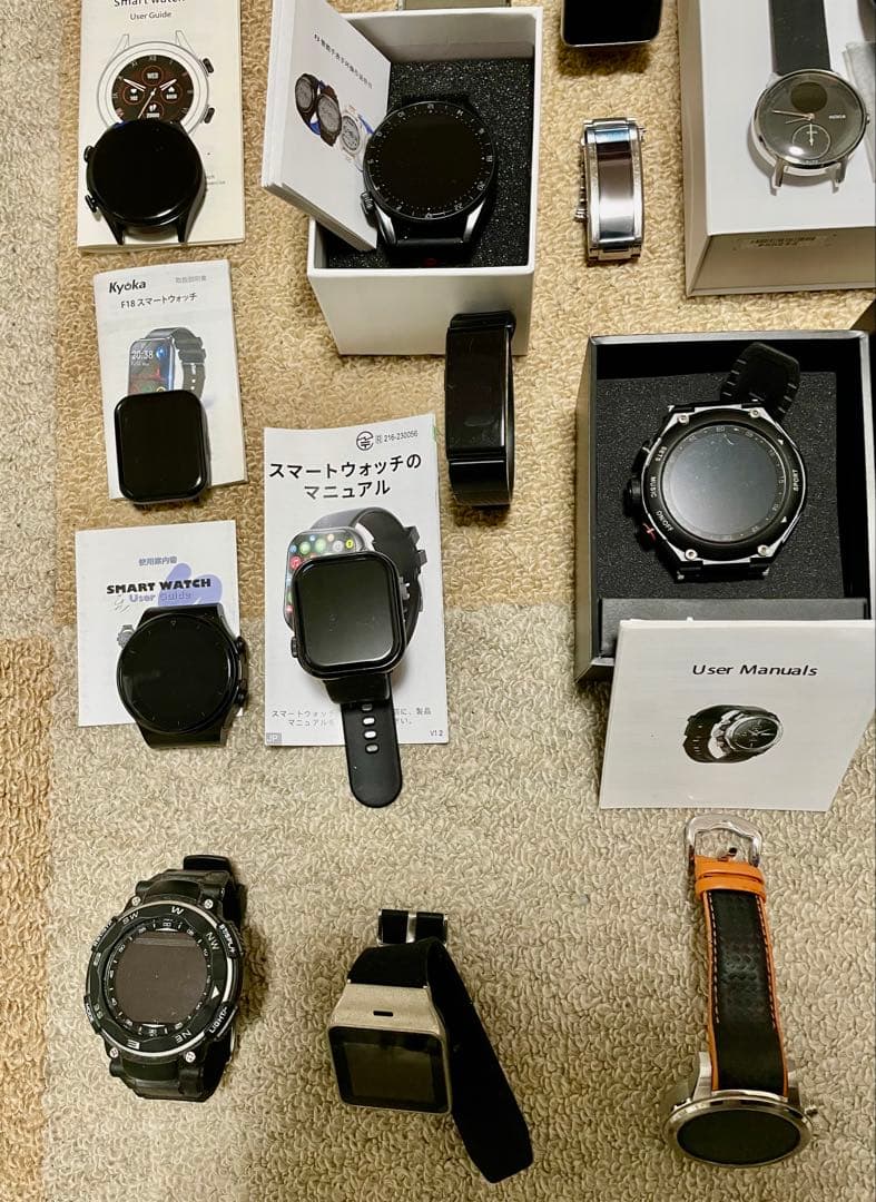 スマートウォッチ 21個ジャンクセットNOKIA ZENWATCH wena3入 - メルカリ