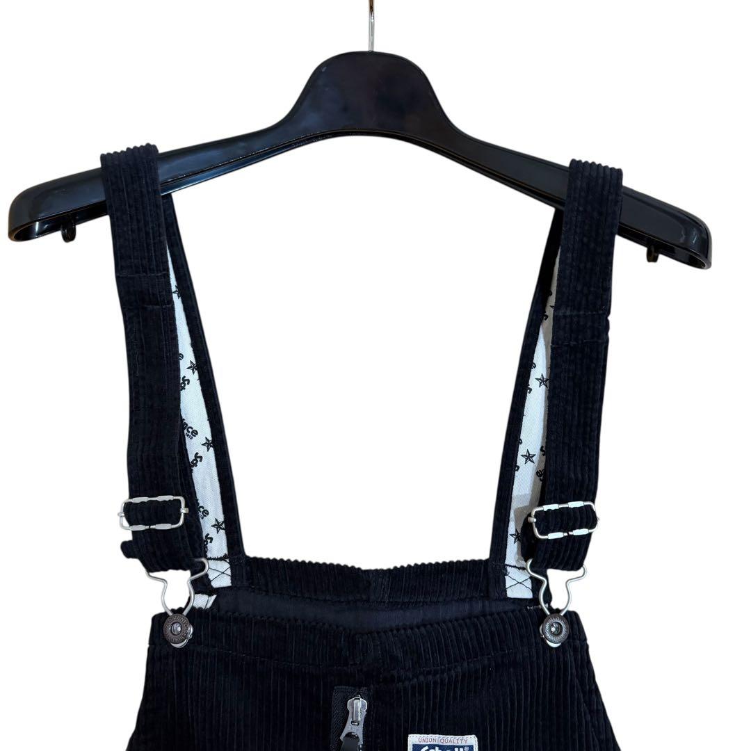 Schott コーデュロイ オーバーオール パンツ ブラック 黒 M - メルカリ