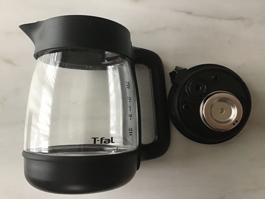 ティファール 電気ケトル 1.5L ガラス製