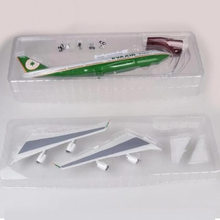 エバーエアー B747 エバー航空 模型飛行機 ランディングギア LEDライト