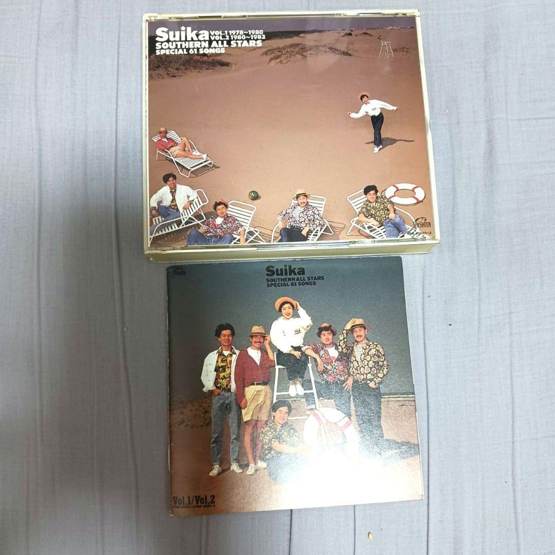 極美品・缶/CD】サザンオールスターズ 限定盤「すいか」CD4枚組 特典