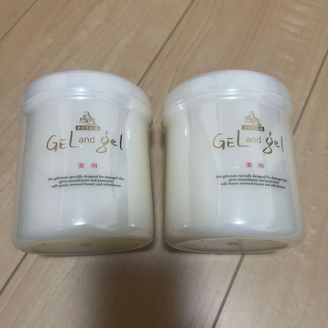 トリプルA ゲルアンドジェル 2個セット 楽天市場】ゲルアンドゲル クリーム 薬用トリプルA 500g 医薬部外品 大