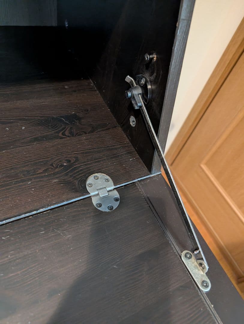 《送料込》IKEA ヘムネス ライティングビューロー ライティングデスク 机収納