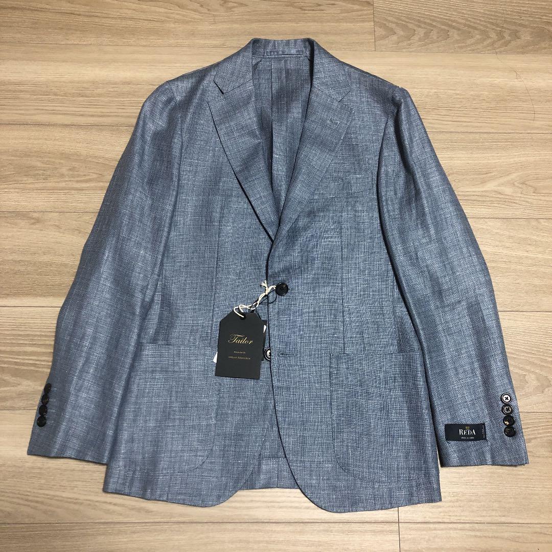 【新品未使用タグ付き】アーバンリサーチ REDA高級ジャケット　春夏 URBAN RESEARCH DOORS（アーバンリサーチドアーズ） スーツ ツィードV