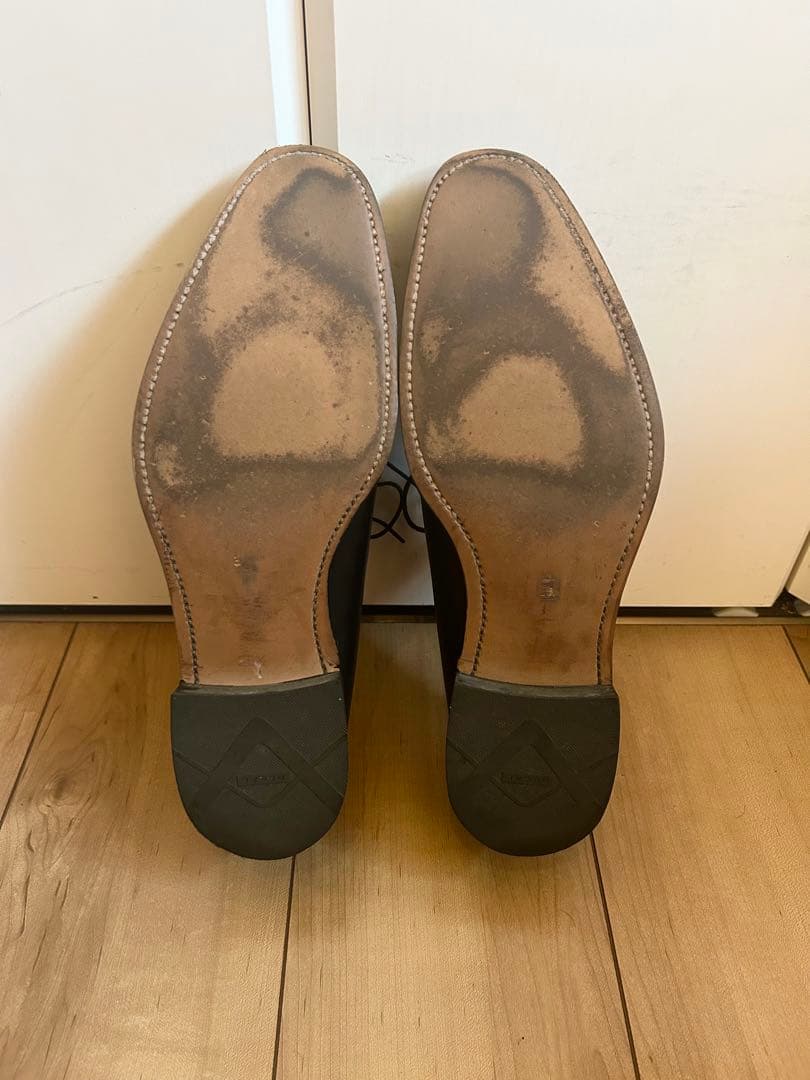 【美品】REGAL リーガル ウイングチップ メダリオン 25.5cm