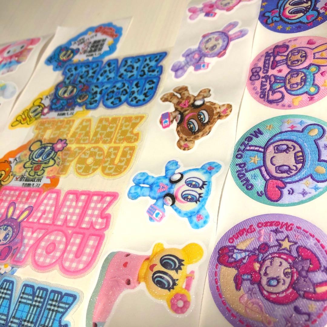 アメキャラ アメステ平成女児セット ロールシール おすそ分け シール