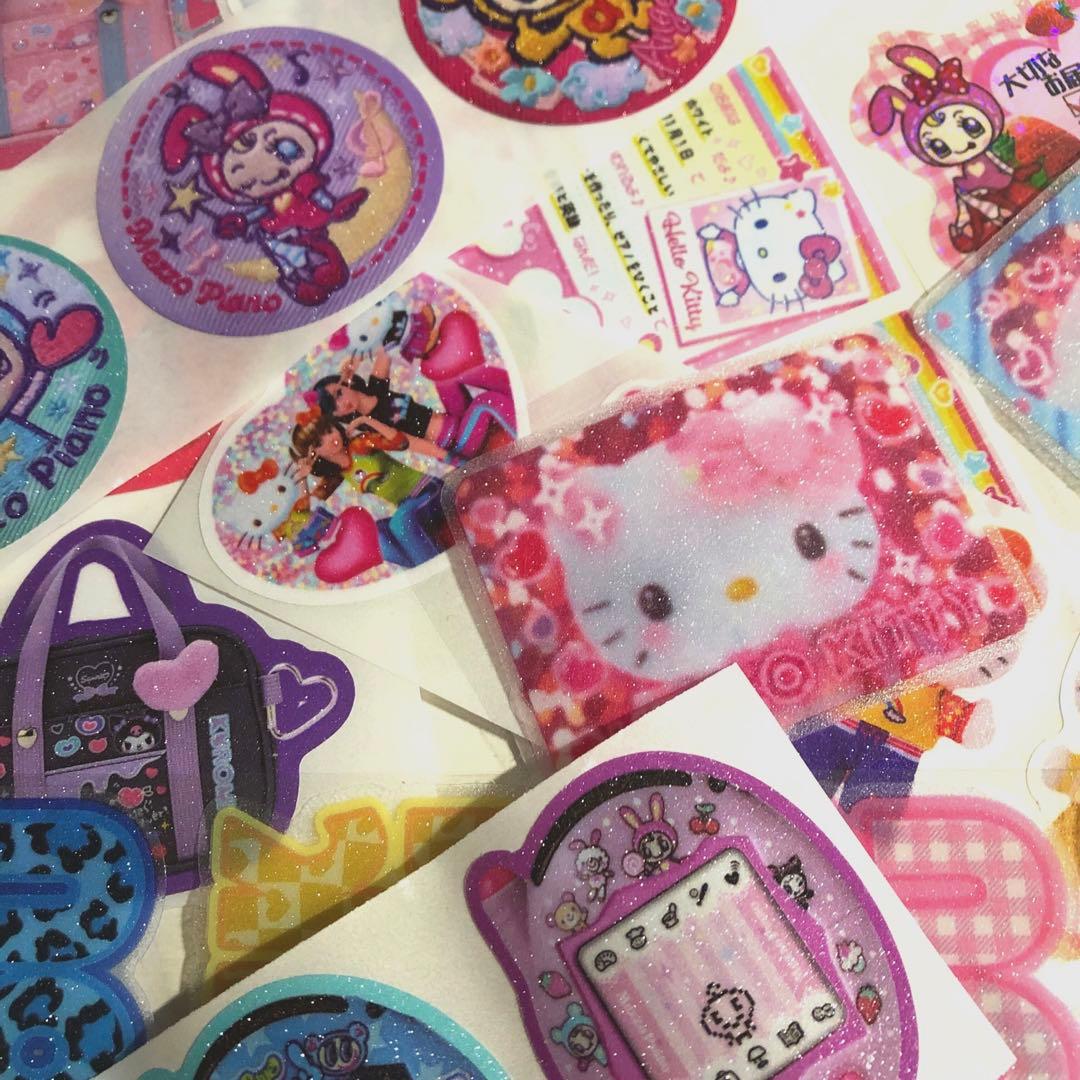 アメキャラ アメステ平成女児セット ロールシール おすそ分け シール