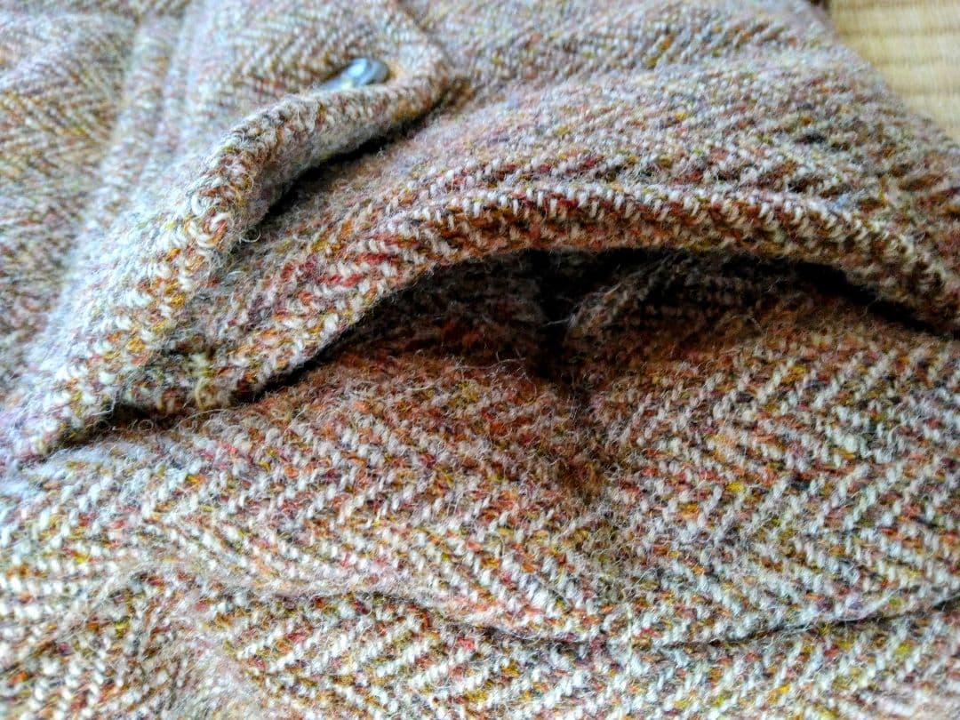 コリンボ ジェラード ハリス ツイード トリプルネーム ベスト サイズM