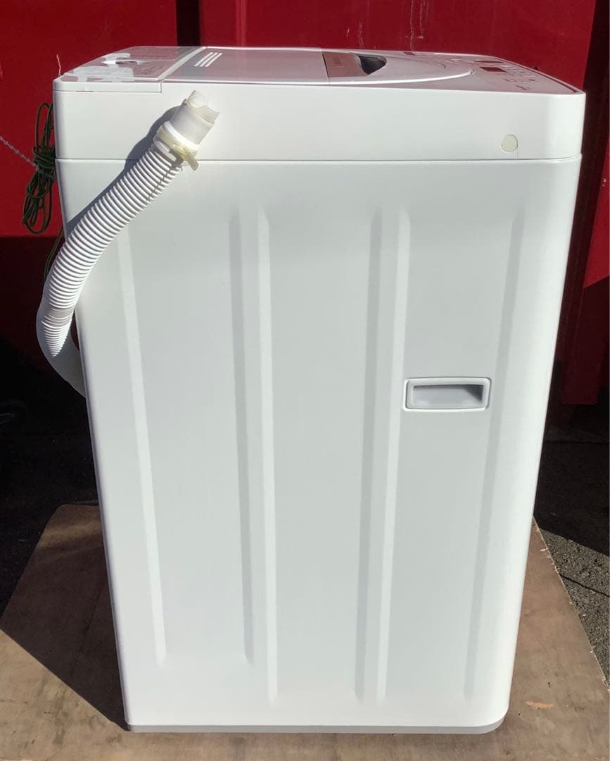 シャープ 4.5kg 洗濯機 ES-GE4E-C 2021年製