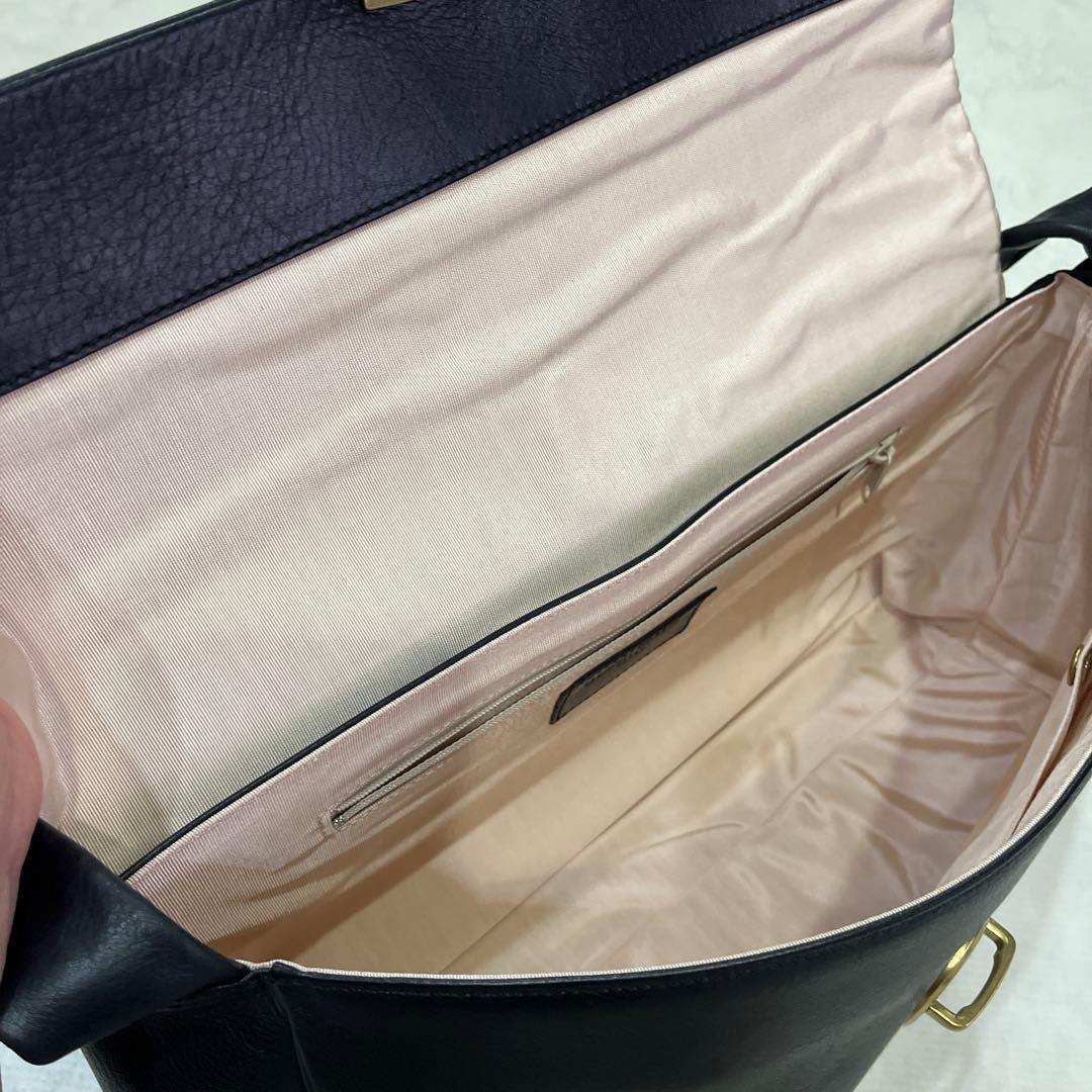 TSUMORI CHISATO ツモリチサト レザーショルダーバッグ ラム革