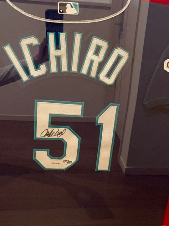 MLB イチロー 直筆サイン入り ルーキーイヤー ジャージ UDA 証明書