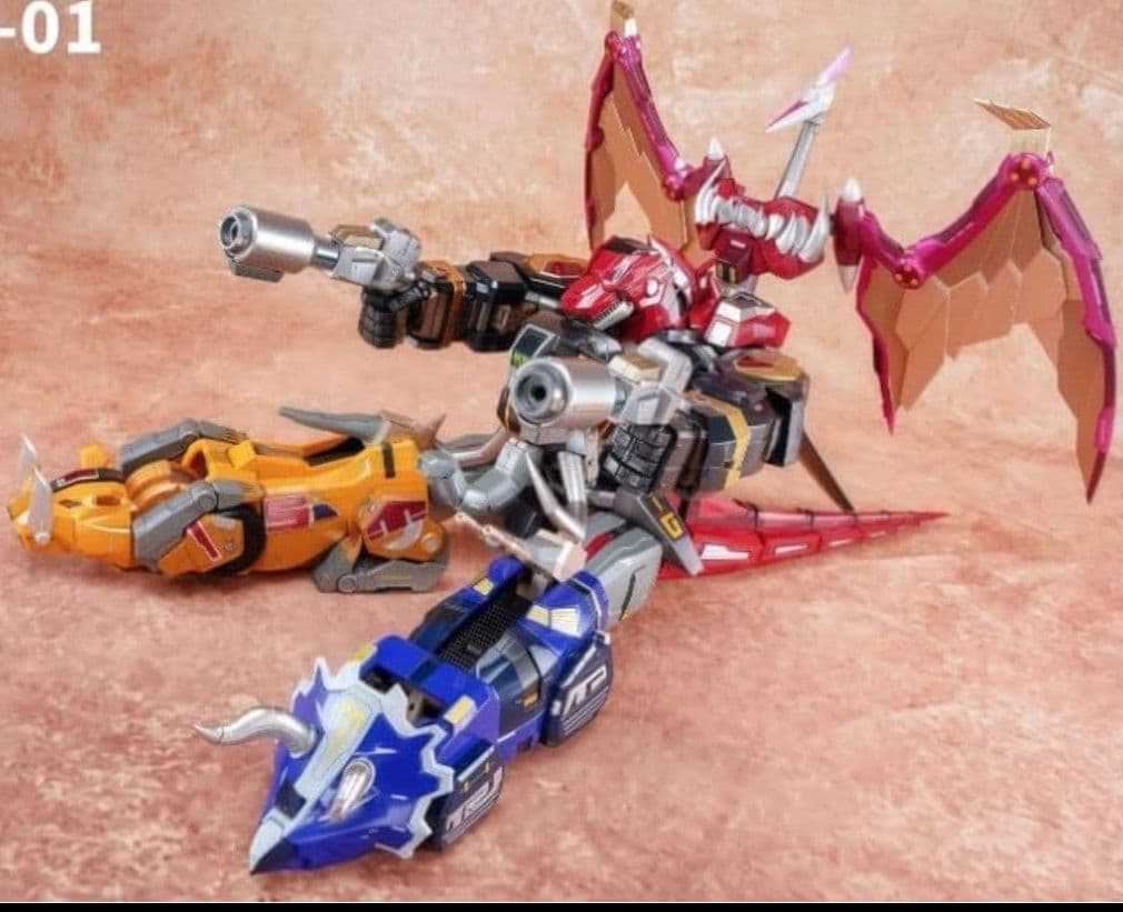 獣王模型 G-01 大獣神 復活第1弾 修復版 ダイキャスト