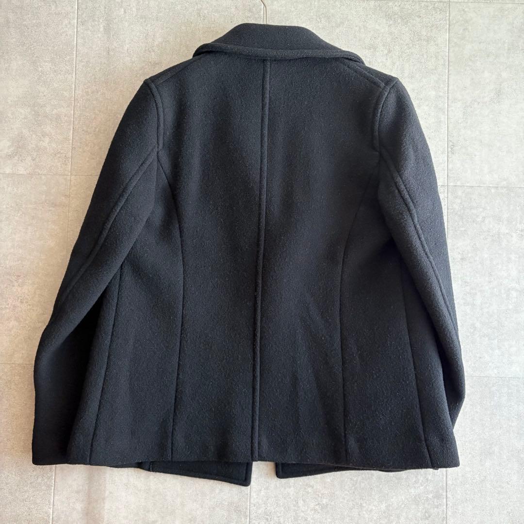 マーガレットハウエル ウール カシミヤ ピーコート ブラック Ⅱ - メルカリ