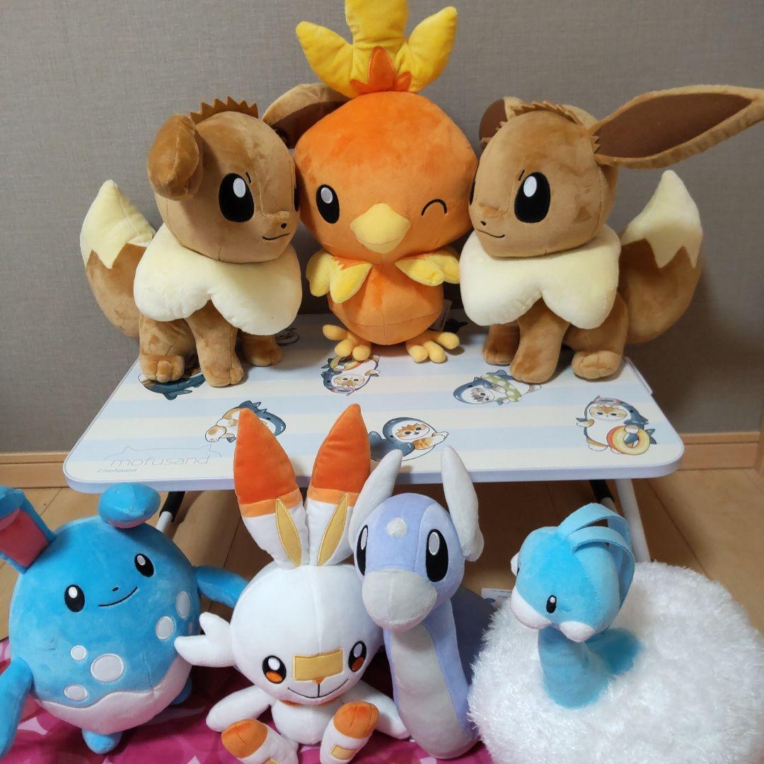 新作プライズ】ポケットモンスター ぬいぐるみ 7体セット まとめ売り