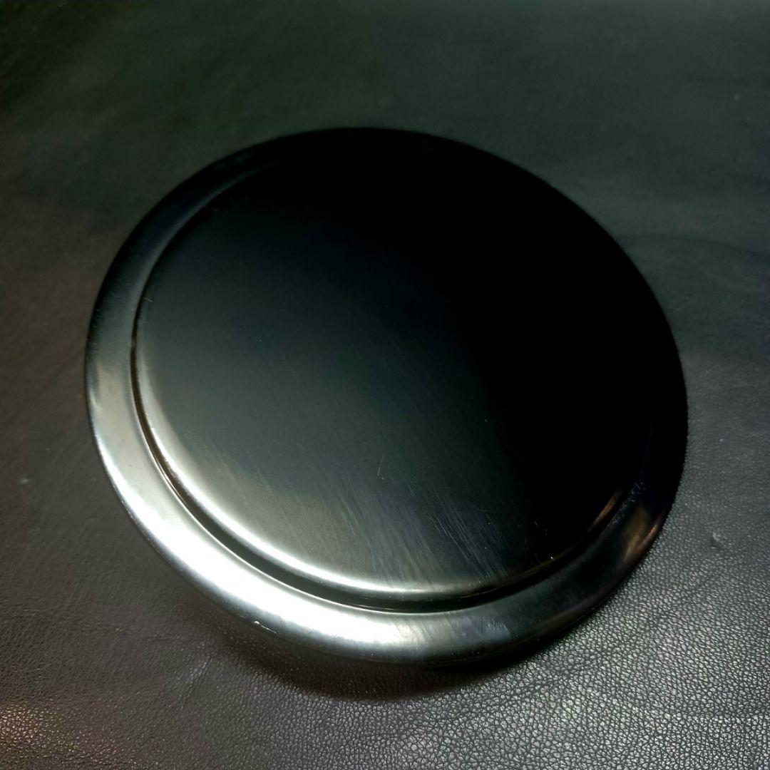 茶道具】☆乳白色 蓋付き ガラス 水指 ☆ オパールセント オパルセント