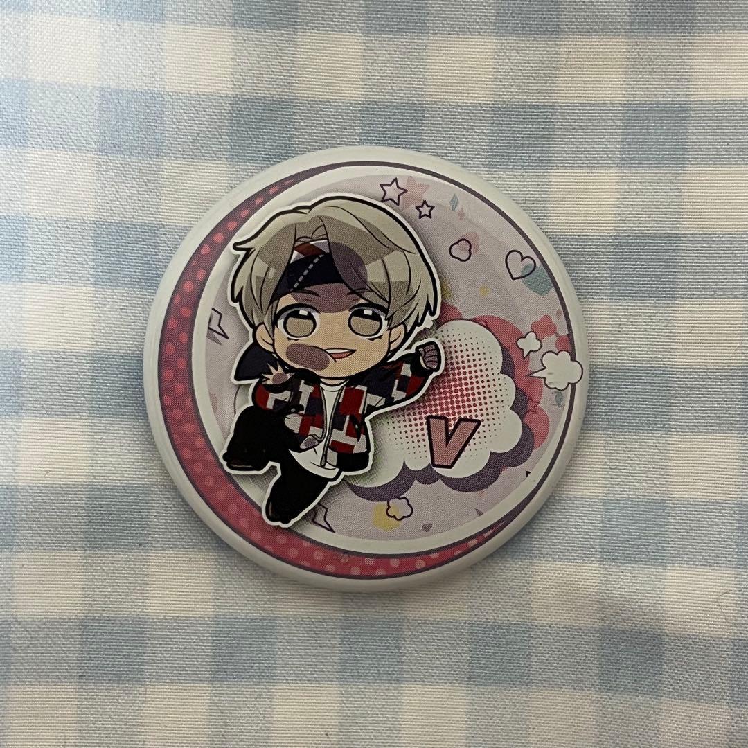 BTS V テテ テヒョン 缶バッチ タイニータン Tinytan - メルカリ