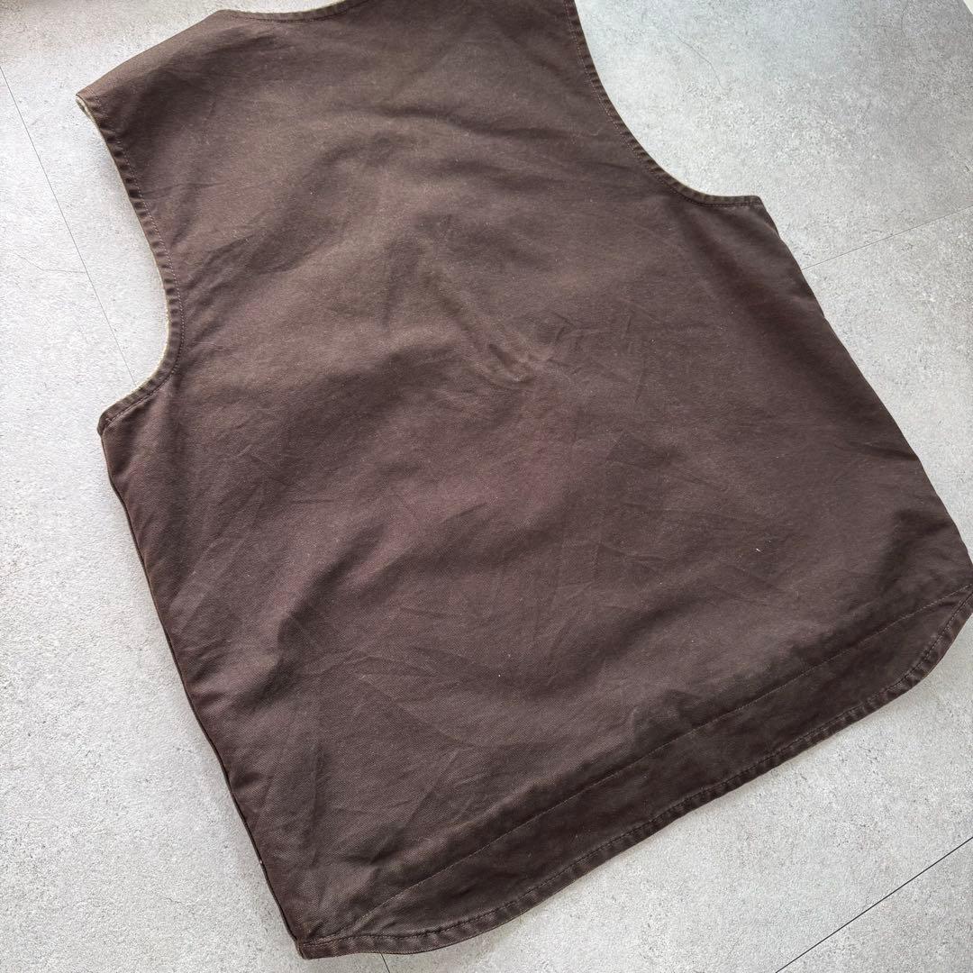 極上 90s カーハート ダックベスト ボア v26 DKB XL tall - メルカリ