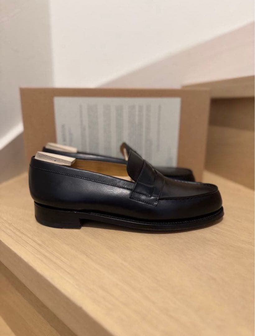 靴 J.M.WESTON signatupreloafer 180 Black