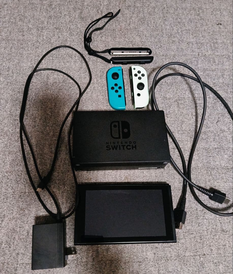 ニンテンドースイッチ 本体 液晶不良有 Nintendo switchの画面が変色したり縦線が出ている場合は液晶交換が