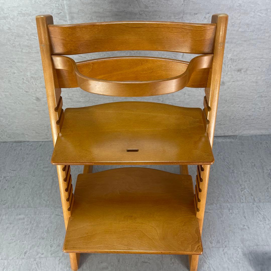 良品 ストッケトリップトラップ チェリー 木目調 シリアルナンバー0