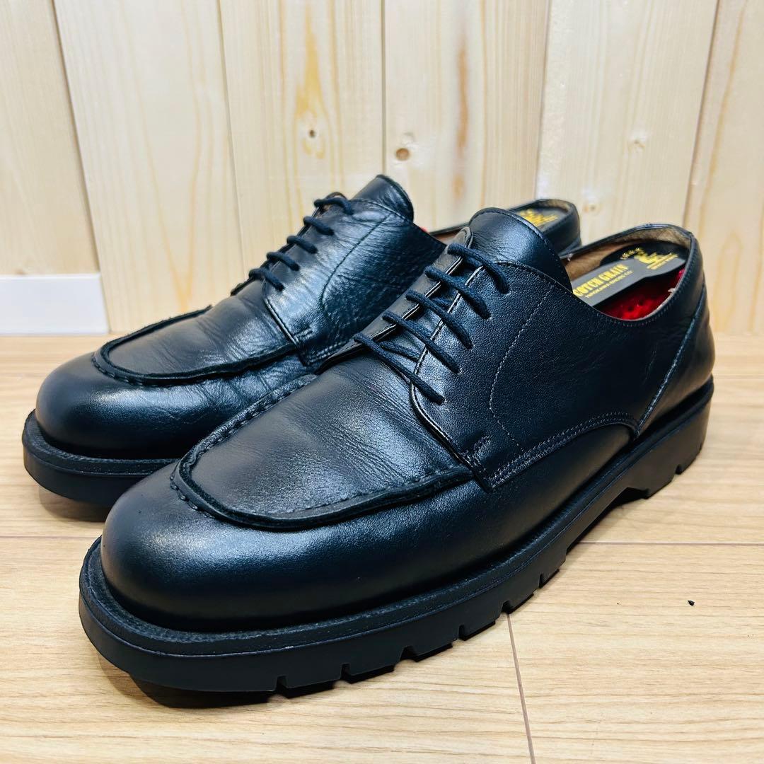 【極美品】KLEMAN × JOURNAL STANDARD Uチップ 黒 43 KLEMAN（クレマン） フロダン Uチップ ブラッチャー レザーシューズ