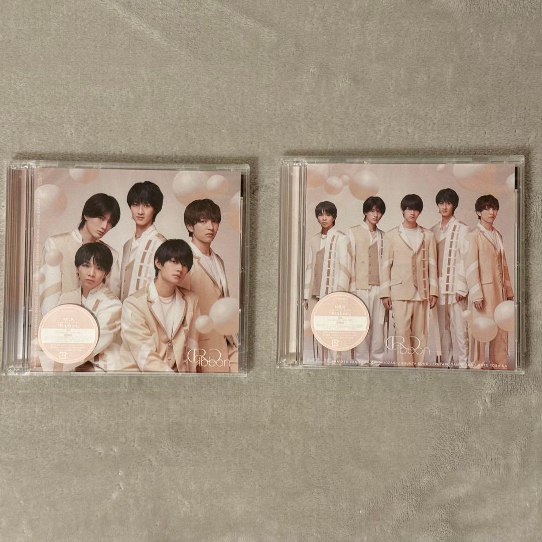 M!LK Ribbon 初回限定盤A・初回限定盤B Ribbon 【初回限定盤A】(+Blu-ray) : M!LK | HMV&BOOKS online - VIZL-1965