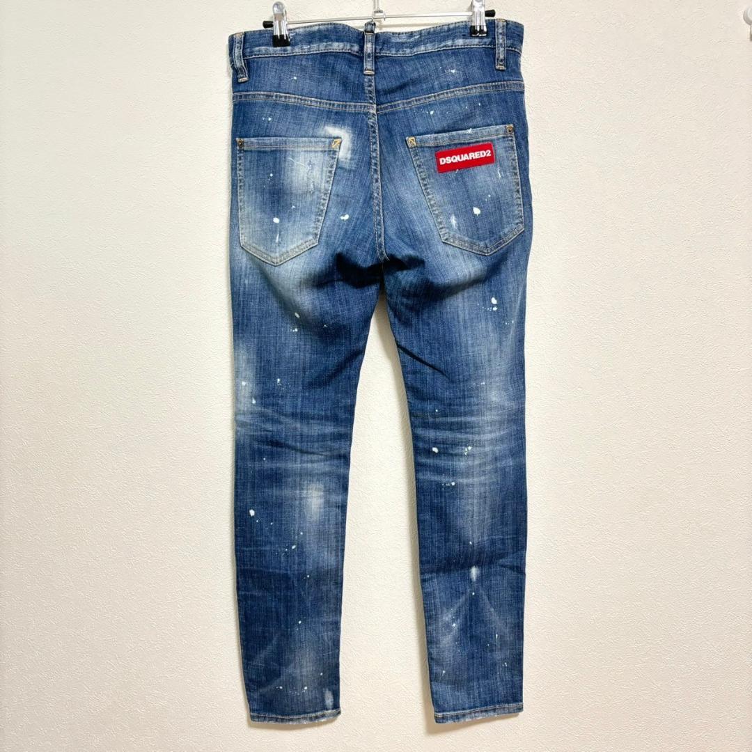 井上尚弥着用モデル DSQUARED2 スケータージーンズ ダメージデニム42