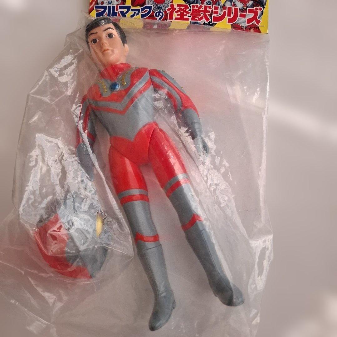 ブルマァク 怪獣シリーズソフビ マスク取れゾフィー 昭和レトロカラー