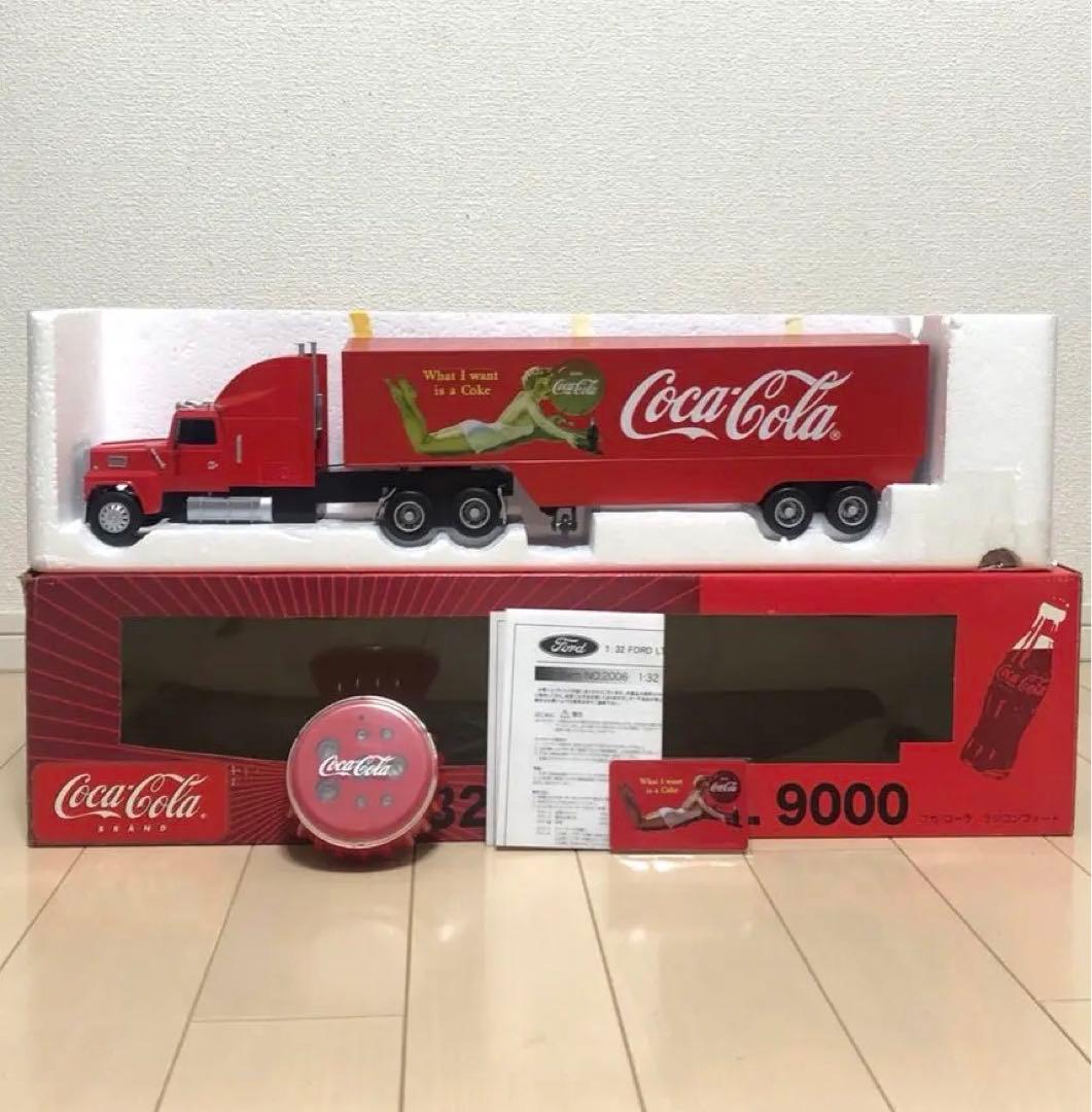 限定1,000台】コカコーラ トレーラー ラジコン フォード 1:32 - メルカリ