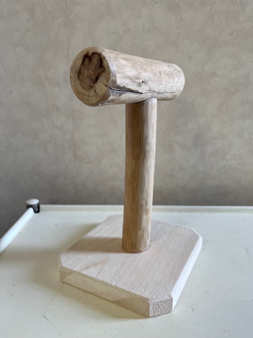 流木のバードスタンド オウムスタンド 止まり木T字パーチ安価