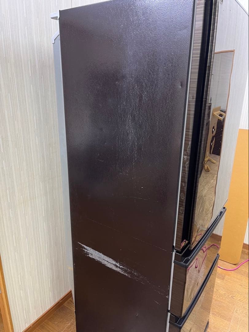 大特価C級品 2019年 MITSUBISHI 401L 右開き 3ドア冷蔵庫570⭕️冷蔵庫