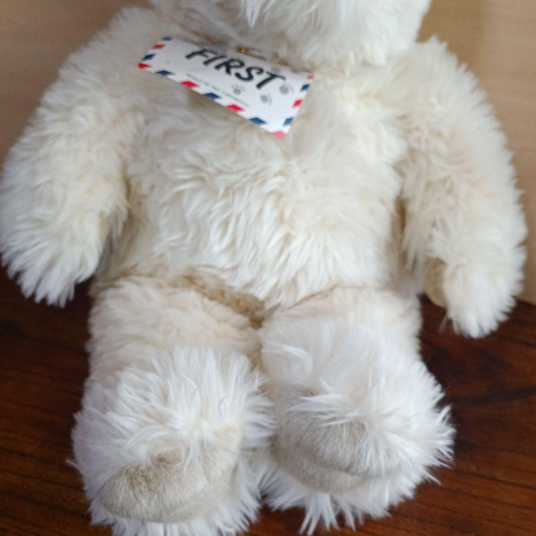 昭和レトロ ファースト社 しろくま 白くま エアメールベア ぬいぐるみ