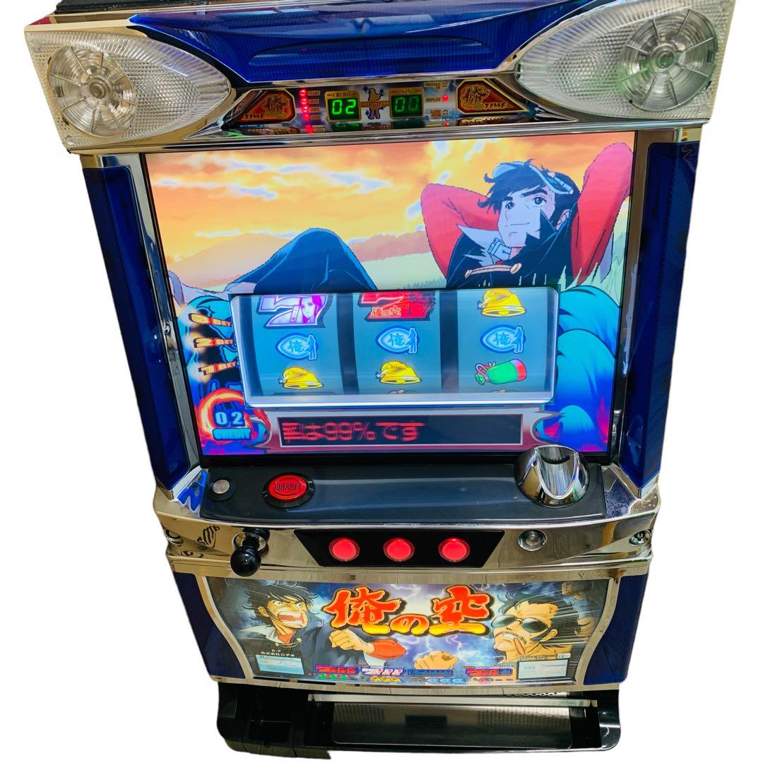 ☆【送料無料】パチスロ 俺の空 4号機 一平VS武尊パネル 実機 スロット