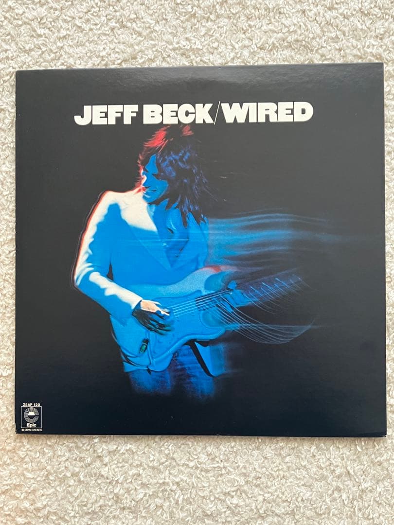 JEFF BECK WIRED LPレコード - メルカリ