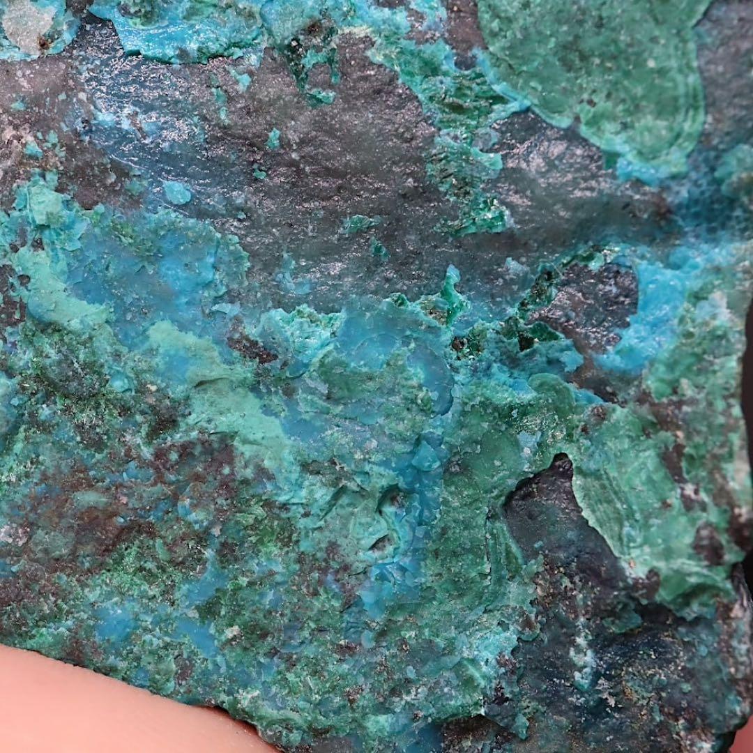 クリソコラ 珪孔雀石 孔雀石 312.5g CHS122 鉱物 原石 天然石