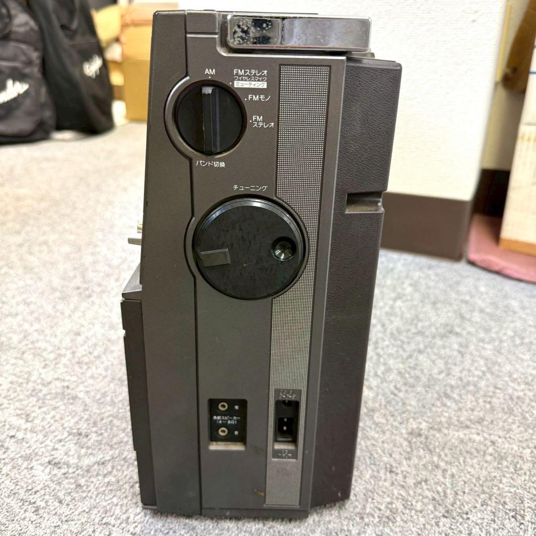 シャープ 大型ステレオラジカセ GF-818SB THE SEARCHER-W - メルカリ