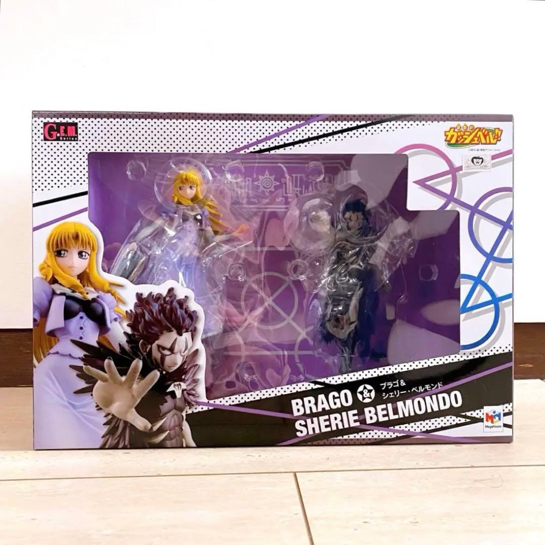金色のガッシュベル メガハウス G.E.M. ブラゴ＆シェリー・ベルモンド G.E.M.シリーズ 金色のガッシュベル!! ブラゴ＆シェリー・ベルモンド