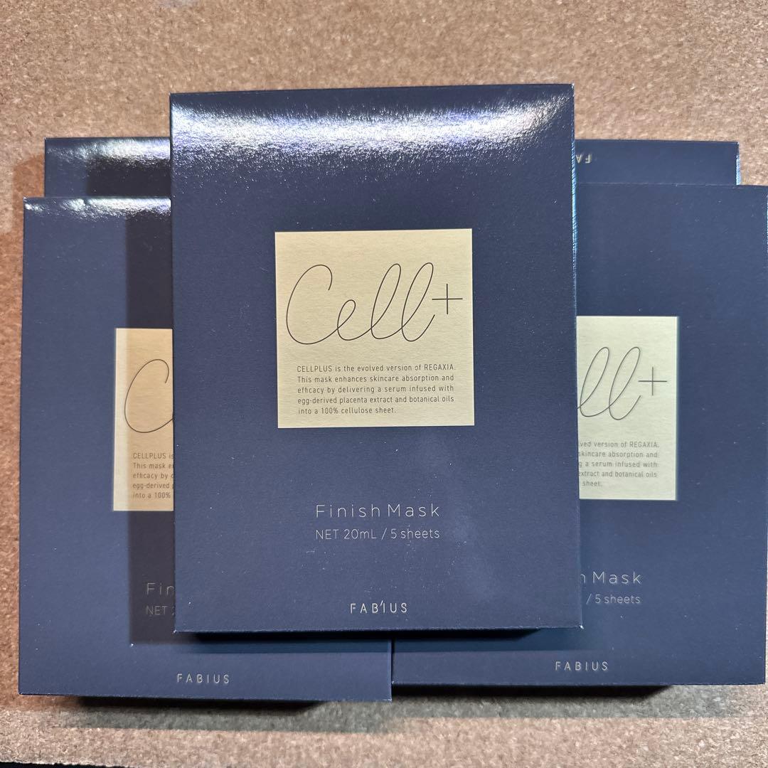 新品　Cell+ Finish Mask 20ml×5枚　5箱 新品 Cell+ Finish Mask 20ml×5枚 5箱 新品 Cell+ Finish Mask 20ml×5