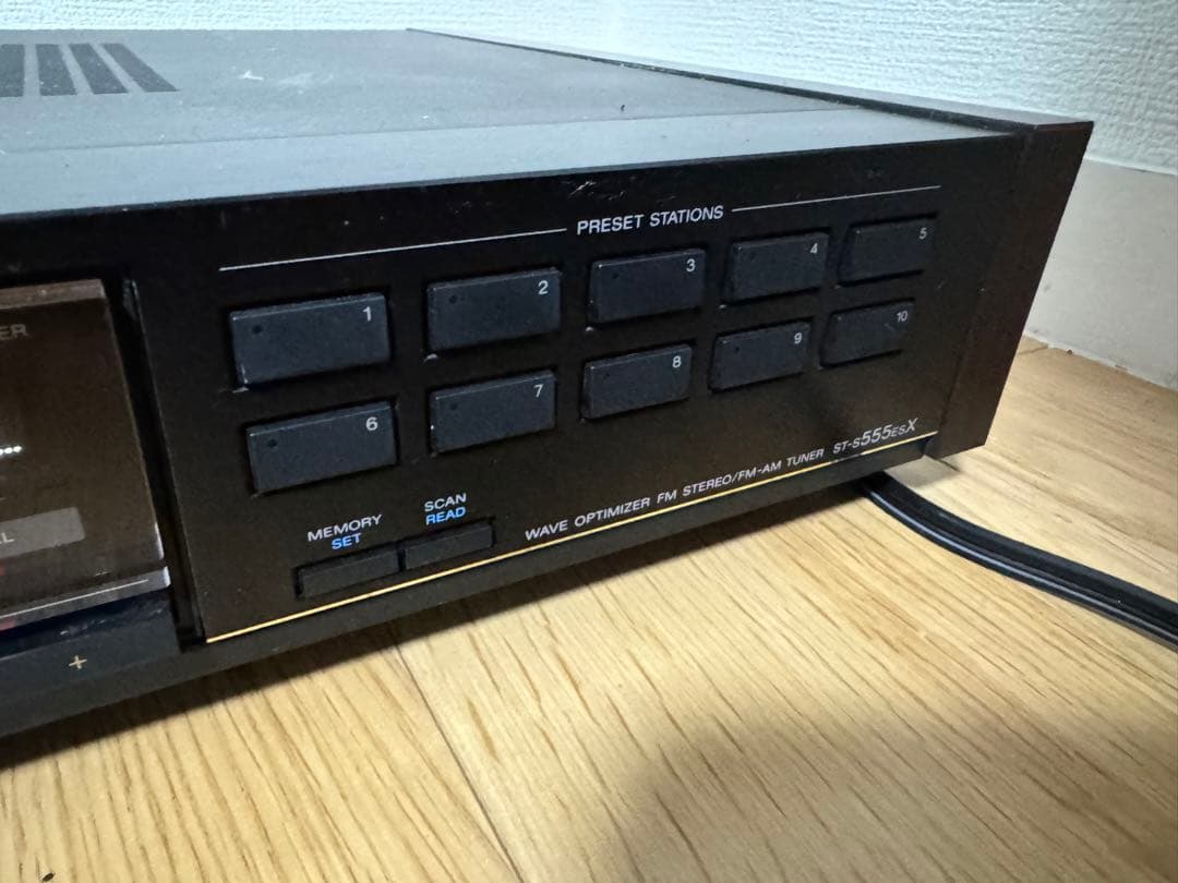 SONY ST-S555ESX Tuner シンセサイザーチューナー - メルカリ