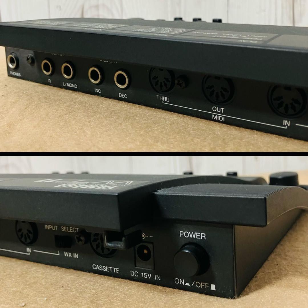 希少 動作品】YAMAHA WX11&WT11 シンセサイザー&音源モジュール - メルカリ