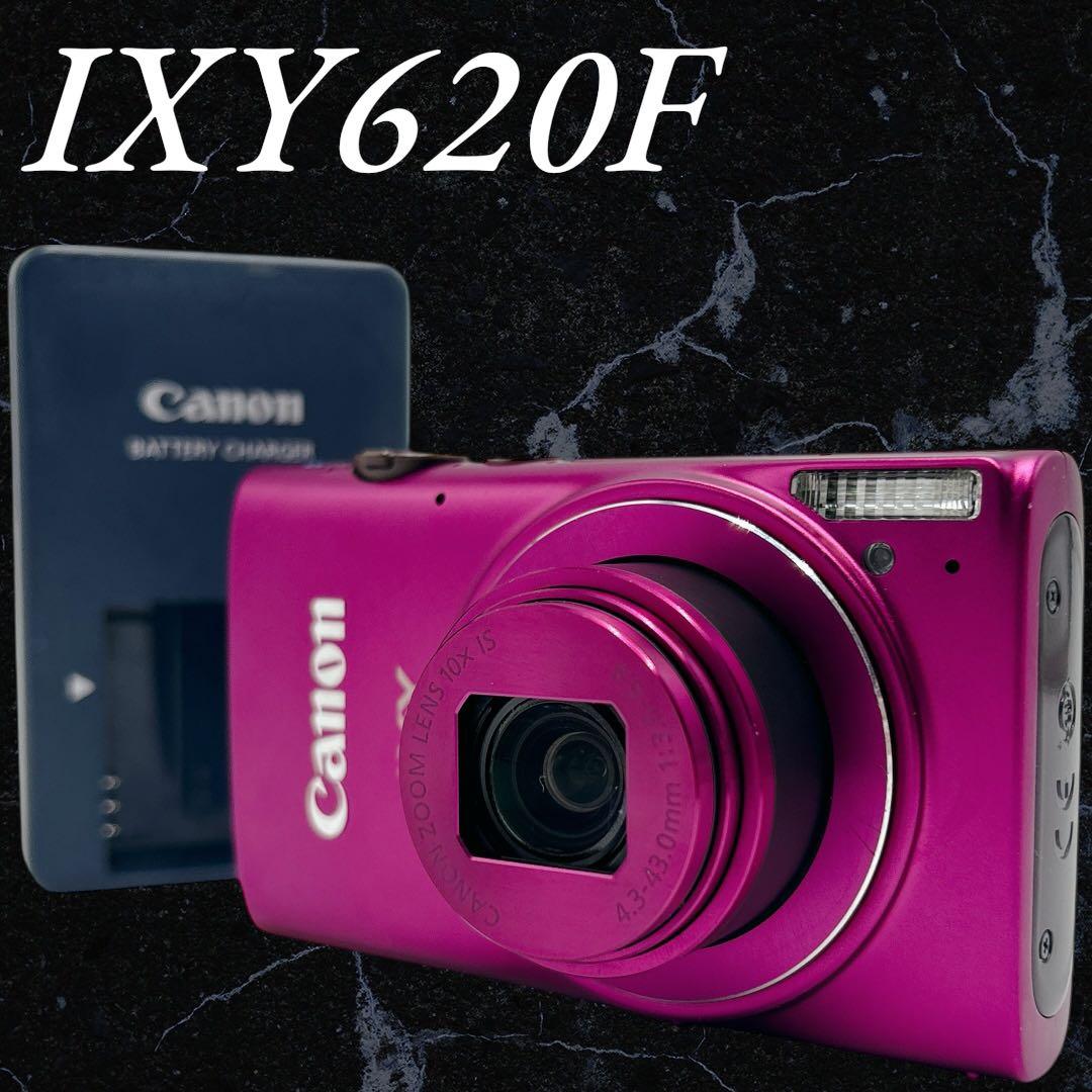 ✨極美品 動作確認済✨ Canon IXY620F オールドコンデジ ピンク Amazon | Canon デジタルカメラ IXY 620F(ピンク) 広角24mm 光学10倍